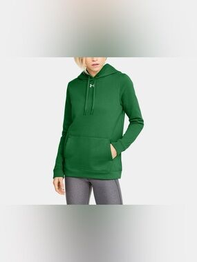 Under Armour Women’s Green Pullover Hoodie Sweatshirt